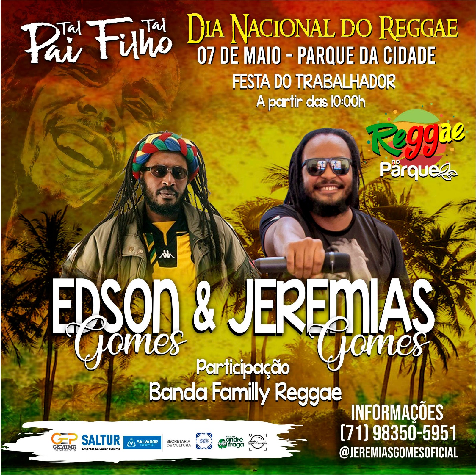 Reggae no Parque Tal Pai, Tal Filho