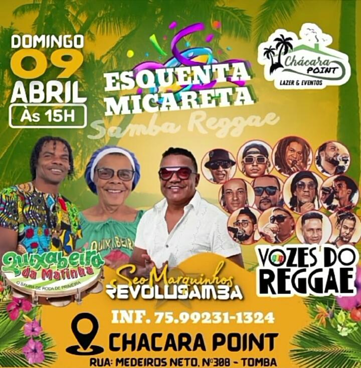 ESQUENTA MICARETA SAMBA REGGAE