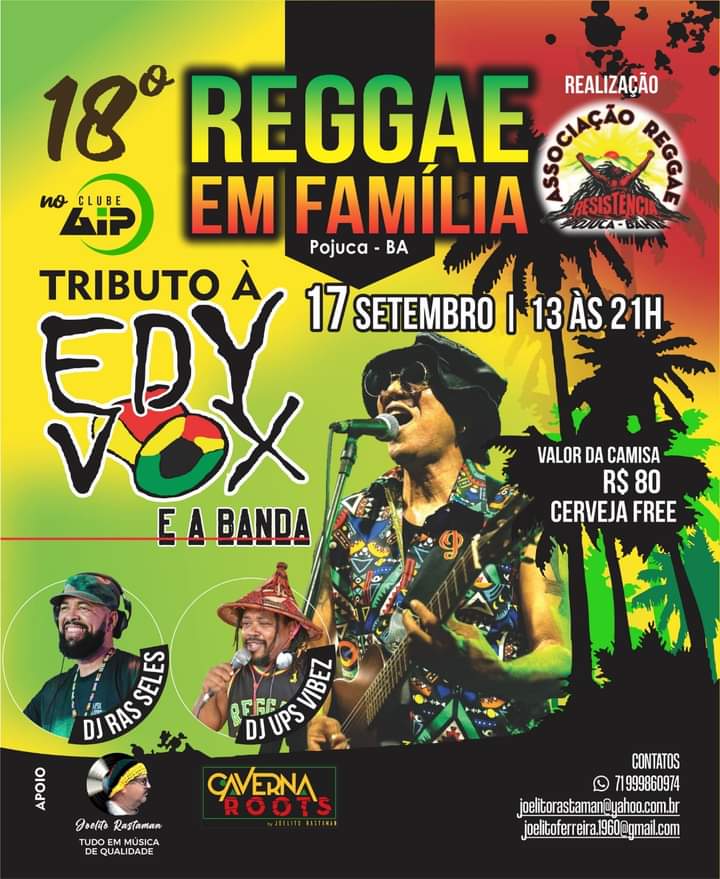 REGGAE EM FAMÍLIA