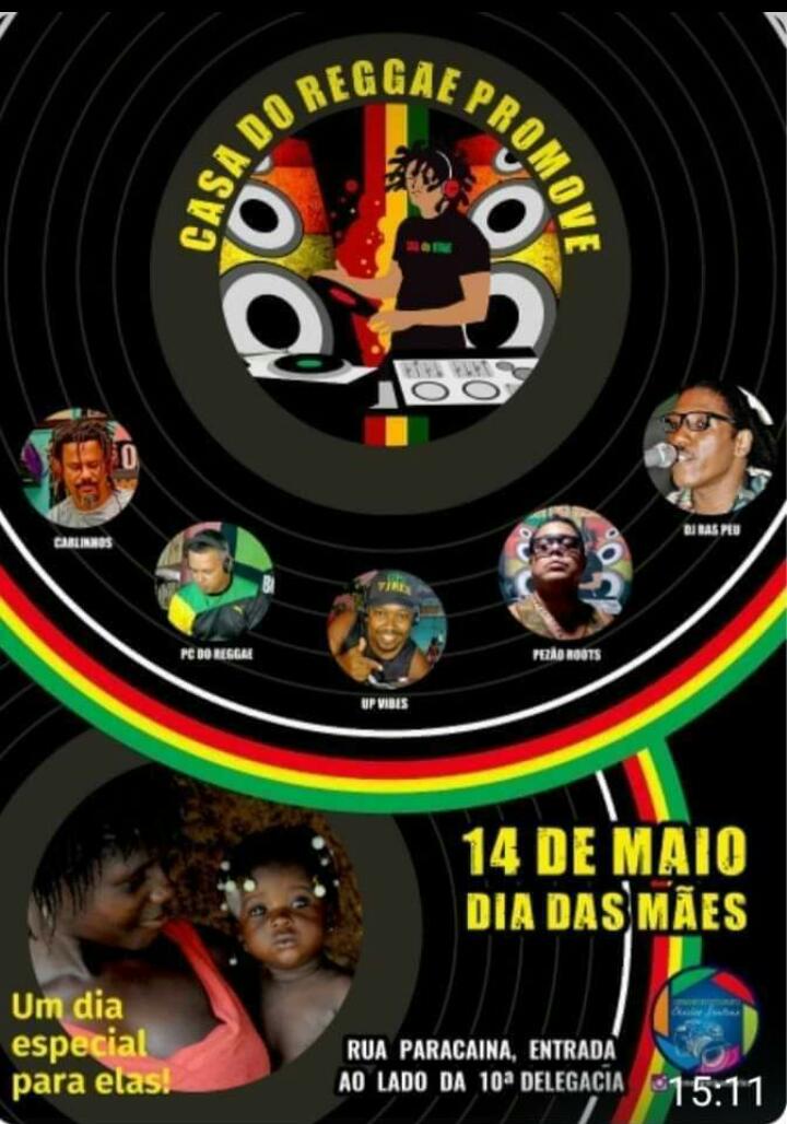 DIA DAS MÃES  COM  MUITO REGGAE